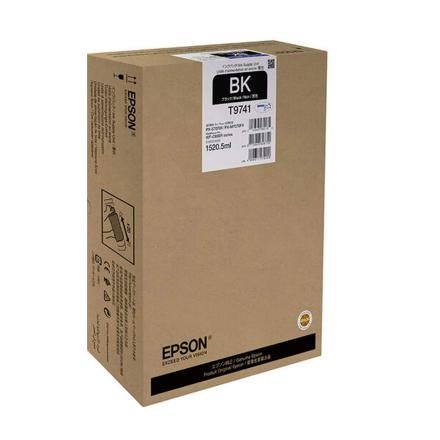 Bolsa de Tinta Epson T974 Negro para Impresora WorkForce
