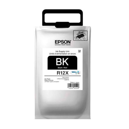 Bolsa de Tinta Epson R12X Negro para Impresora WorkForce