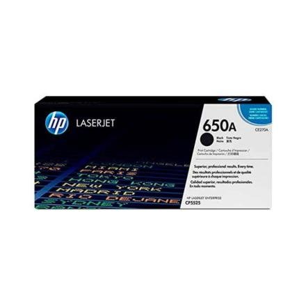 Cartucho de Toner HP 650A Negro para Impresora LaserJet