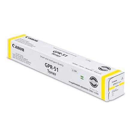 Cartucho de Toner Canon GPR-51 Amarillo para Impresora imageRUNNER
