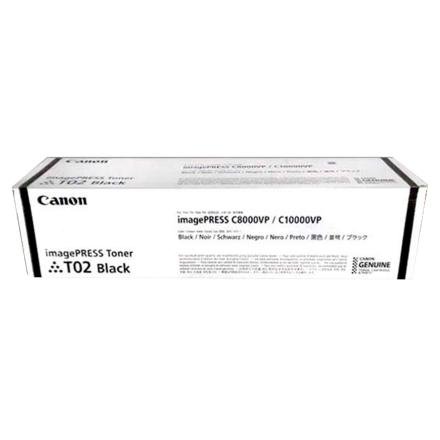 Cartucho de Toner Canon T02 Negro para Impresora ImagePress