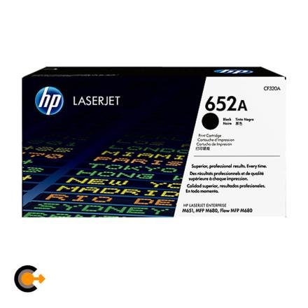 Cartucho de Toner HP 652A Negro para Impresora LaserJet
