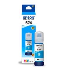 Botella de Tinta Epson 524 Cyan para Impresora EcoTank