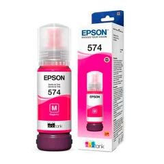 Botella de Tinta Epson 574 Magenta para Impresora EcoTank