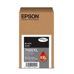 Cartucho de Tinta Epson T748XXL Negro para Impresora WorkForce