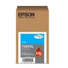Cartucho de Tinta Epson T748XXL Cyan para Impresora WorkForce